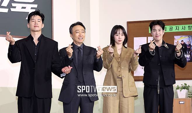 ▲ 김무열, 이성민, 진기주, 표지훈. ⓒ곽혜미 기자
