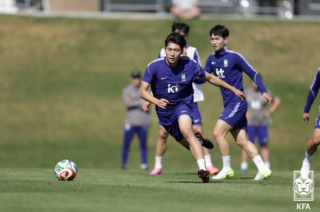 배준호(스토크 시티). 사진=대한축구협회