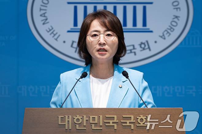 이주희 더불어민주당 원내대변인. ⓒ 뉴스1 유승관 기자
