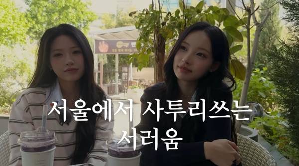 ▲ 유튜브 채널 '안녕하세요원이입니다잘부탁드립니다' 영상 갈무리.