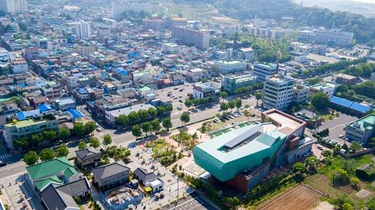 ▲근대역샤문화지구 물 순환 촉진 구역 지정ⓒ군산시