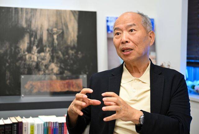 김병삼 만나교회 목사가 지난 11일 경기도 성남의 교회에서 만나IC 2026 콘퍼런스의 취지를 설명하고 있다. 성남=신석현 포토그래퍼