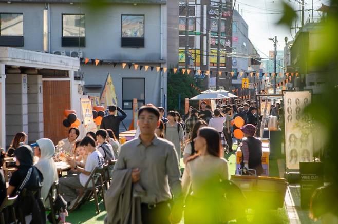 동명동 거리 풍경./사진=광주 동구