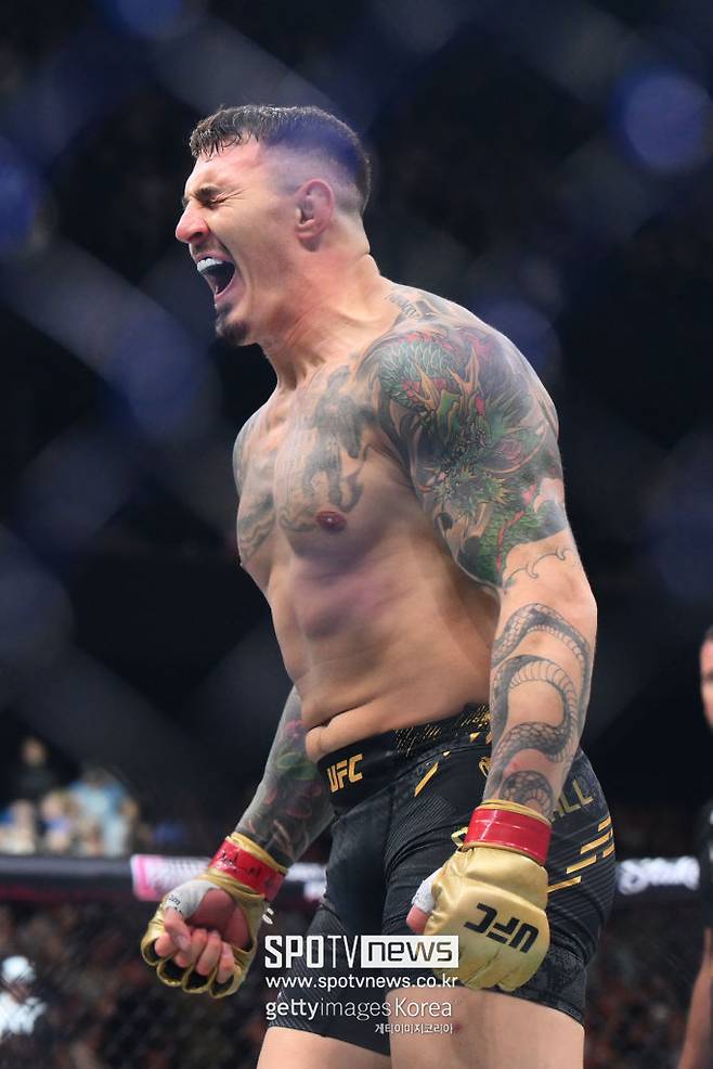 ▲ UFC 헤비급 챔피언 톰 아스피널.