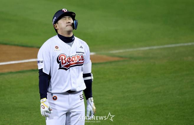 두산 베어스 양석환. /사진=김진경 선임기자