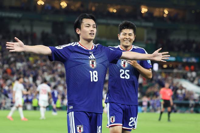일본 축구대표팀. 사진=AP PHOTO