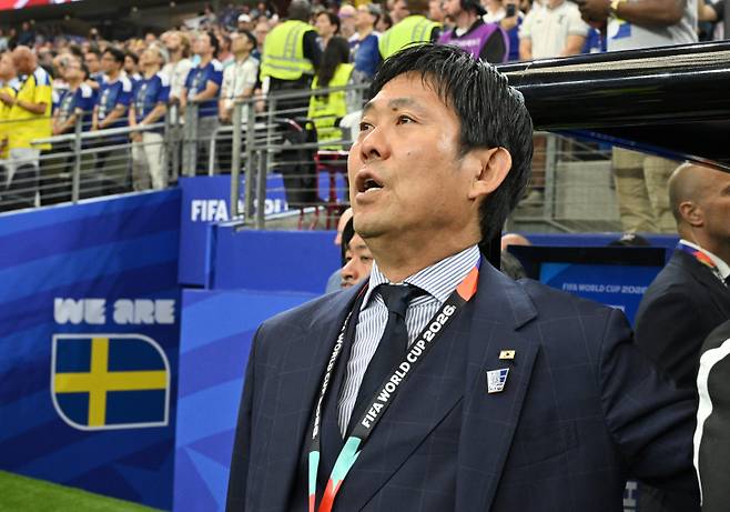 모리야스 하지메 일본 축구대표팀 감독. 사진=로이터 연합뉴스