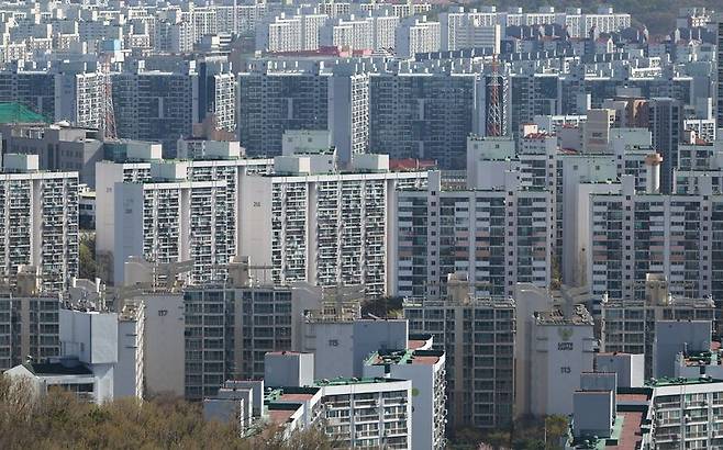 서울 아파트 전경. 뉴시스