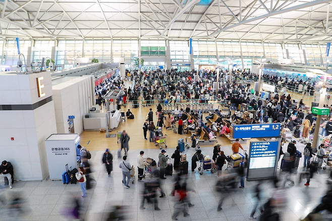 인천공항 여객터미널 전경사진/사진=인천공항 제공