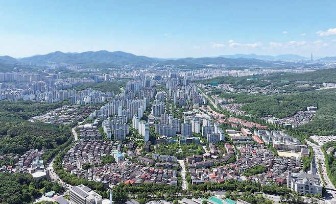 2024년 분당신도시-분당동 전경. 사진=성남시청