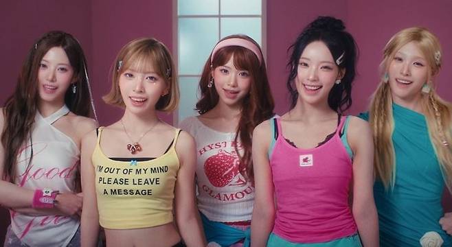 카라의 'Pretty girl'를 리메이크해 컴백한 리센느/유튜브 캡처