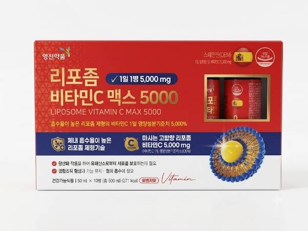 리포좀 비타민C 맥스 5000. /영진약품 제공