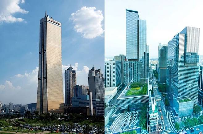 한화생명, 삼성생명 본사 전경. /조선DB
