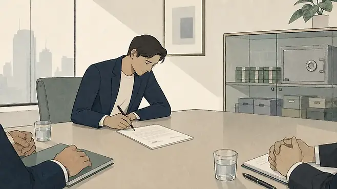 투자업계 관행인 ‘이해관계인’ 조항은 정당한 투자 위험 배분일까. 아니면 연대보증 금지를 우회해 회사의 사업 위험을 창업자 개인에게 떠넘기는 장치일까. 이에 대한 제도적 보완이 시급해 보인다. 사진=생성형AI