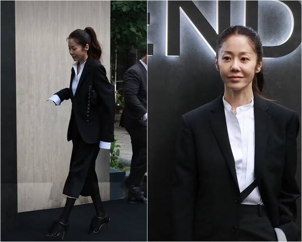 ▲ 케이팝잇 계정에 올라온 고현정의 행사장 참여 모습. 출처 l 케이팝잇 SNS 계정