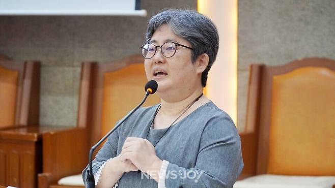 교단 순회 간담회는 최소영 목사 제안으로 시작됐다. 최 목사는 보고회에서 교단별 성과와 보완점을 발표했다. 뉴스앤조이 안디도