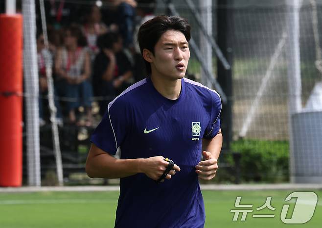 대한민국 축구대표팀 배준호. ⓒ 뉴스1 임세영 기자
