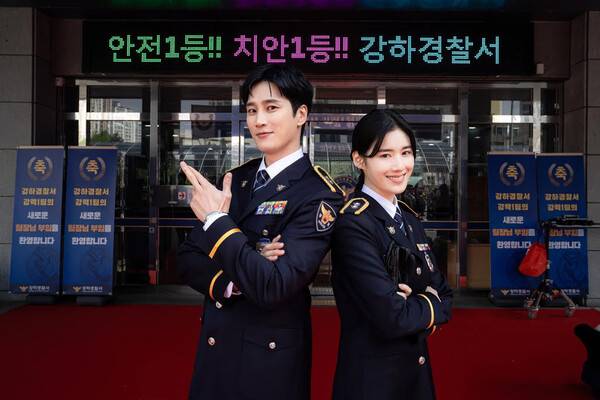 '재벌X형사2' 안보현과 정은채 / 사진=SBS '재벌X형사2'