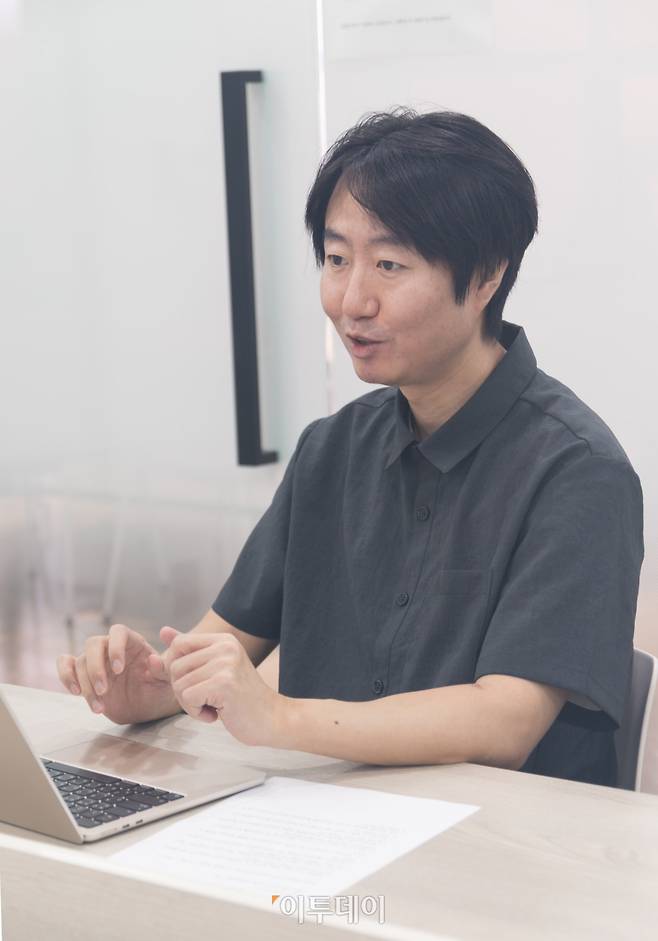 신호열 유니크코드 대표가 23일 이투데이 빌딩에서 본지와 인터뷰를 하고 있다.(박정호 기자 godot@)