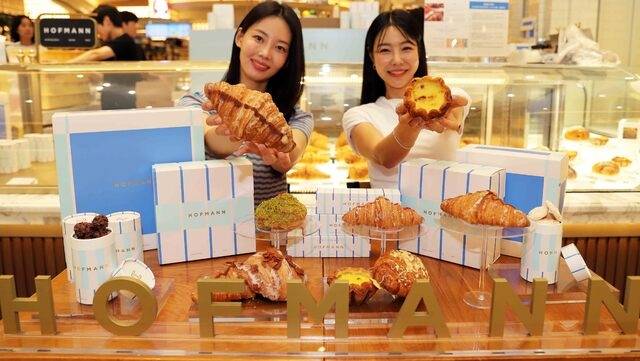 신세계백화점은 오는 13일까지 강남점 스위트파크에서 ‘호프만 베이커리’ 팝업스토어를 운영한다. 신세계백화점 제공.