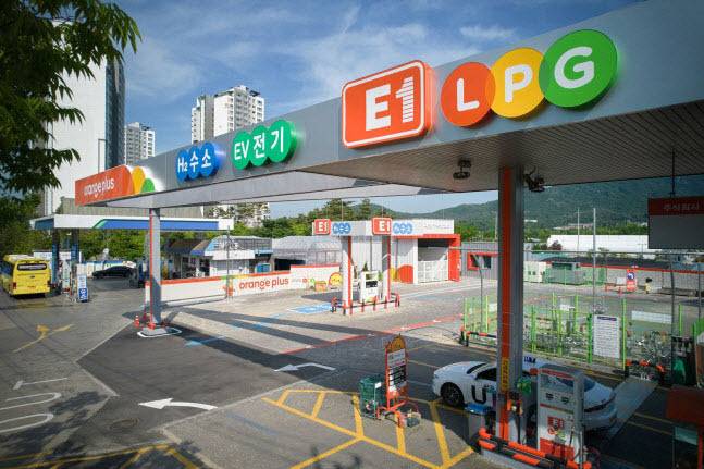 E1 과천 LPG 충전소 전경 (사진=E1)
