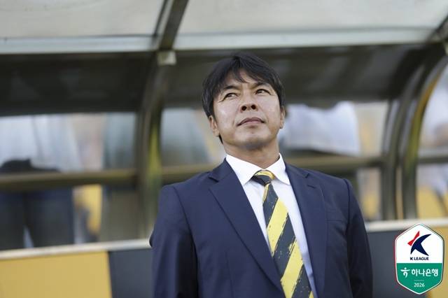 임관식 전남 드래곤즈 감독. /사진=한국프로축구연맹 제공