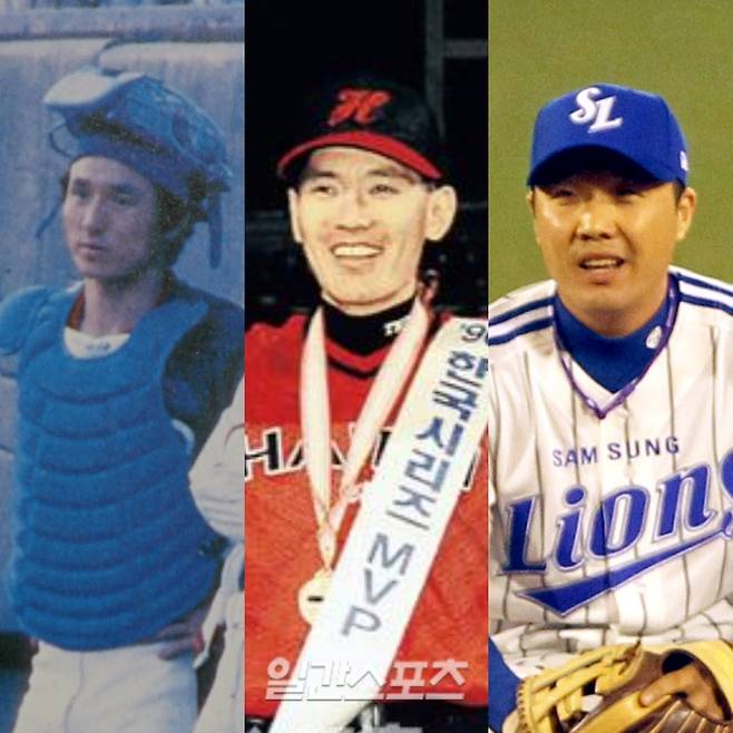 OB 베어스 시절의 김경문-해태 타이거즈 시절의 이강철-삼성 선수 시절의 박진만. IS포토/외부자료