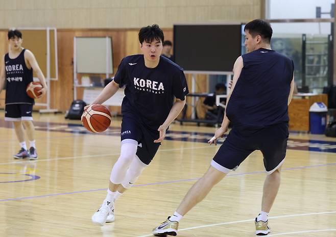 NBA 입성을 노리는 이현중. 연합뉴스