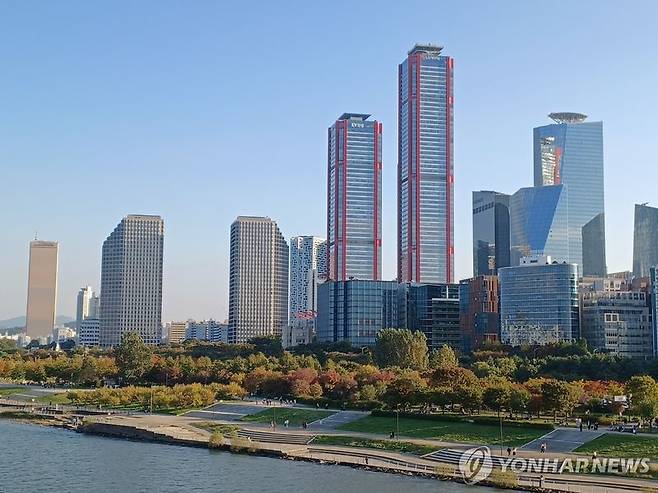 여의도 증권가 전경. 연합뉴스 제공.