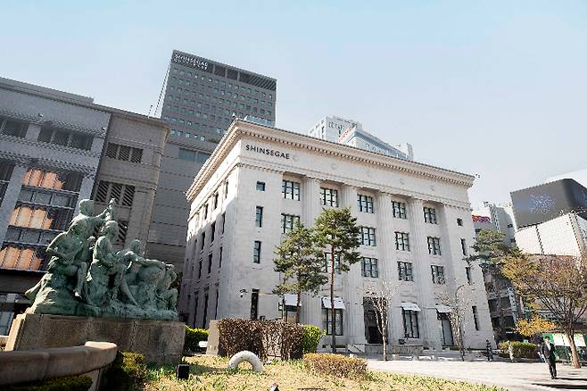 신세계백화점 본점 더 헤리티지. 신세계백화점 제공