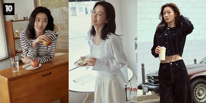 ▲신성통상 탑텐, 전지현과 26 FALL 캠페인 'LIVE THE DAY' 공개