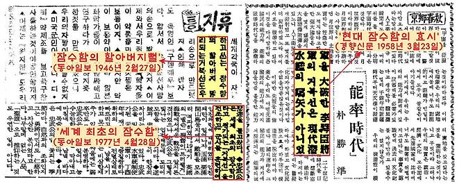 해방 이후에도 거북선은 ‘잠수함의 할아버지뻘’이거나 ‘현대 잠수함의 효시’, ‘세계 최초의 잠수함’ 등으로 묘사되었다.
