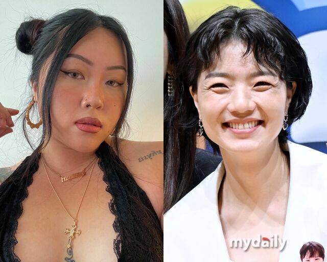 유튜버 명예영국인 백진경, 코미디언 안영미./명예영국인 백진경 소셜미디어, 마이데일리