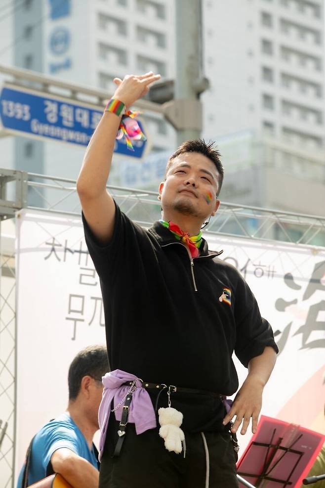 우지양 한국농인엘지비티플러스(LGBT+) 상임활동가. 한국농인엘지비티플러스 제공