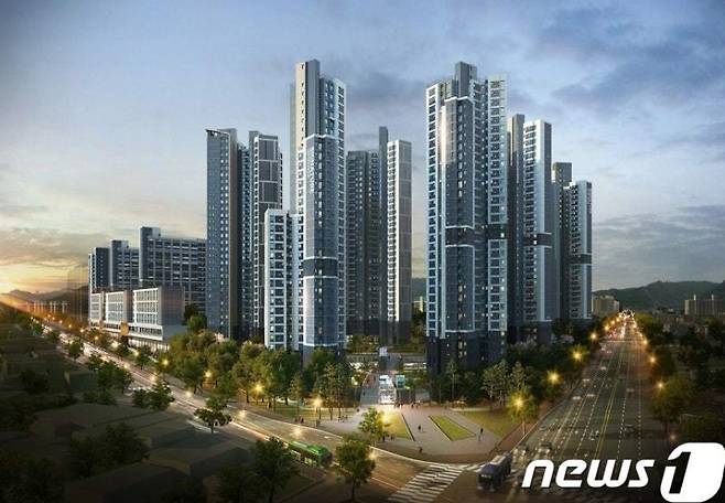 송파 시그니처 롯데캐슬.(롯데건설 제공)뉴스1ⓒ news1