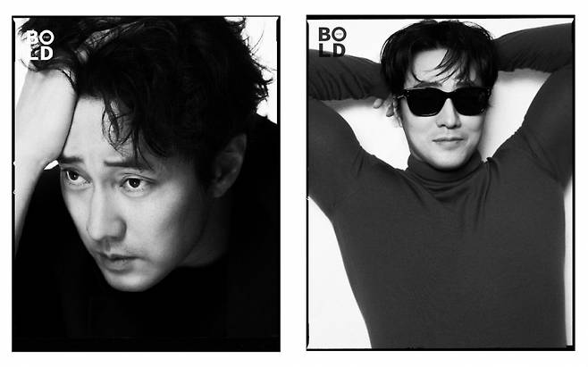 배우 소지섭. 볼드페이지