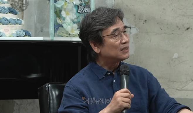 유튜브 채널 ‘딴지방송국’ 코너 ‘김어준의 다스뵈이다’에 출연한 유시민 작가. 2026.6.28 딴지방송국 유튜브 캡처