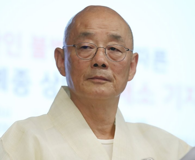 22일 입적한 명진스님. 연합뉴스
