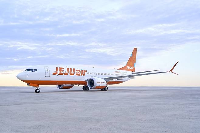 제주항공 B737-8 항공기(자료사진. 제주항공 제공).