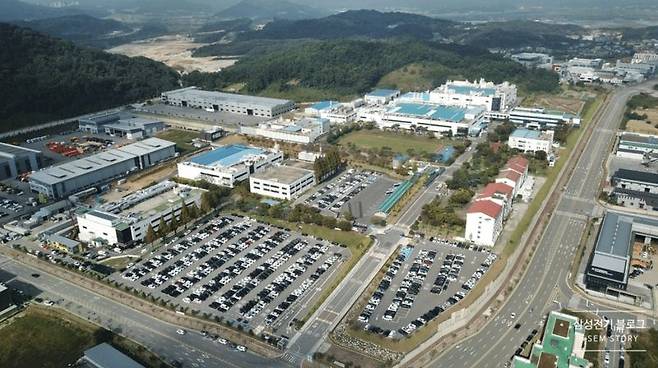 연동면 명학산단에 위치한 삼성전기 세종사업장 전경. 뉴시스 제공