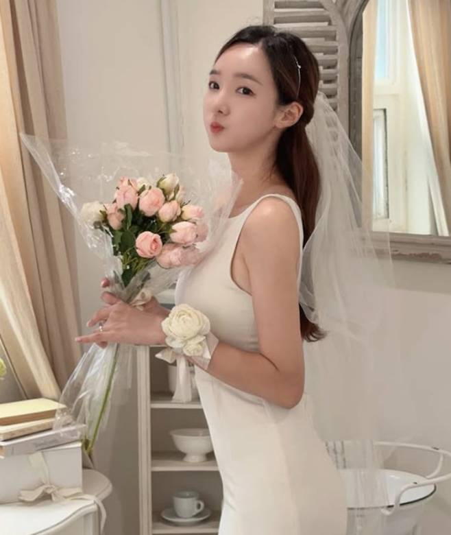 그룹 스텔라 출신 민희가 결혼을 앞두고 있다. / 사진=민희 SNS