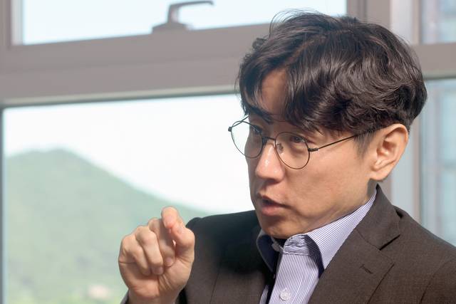 유용균 국가과학AI연구센터장. 사진=황응준 프리랜서.