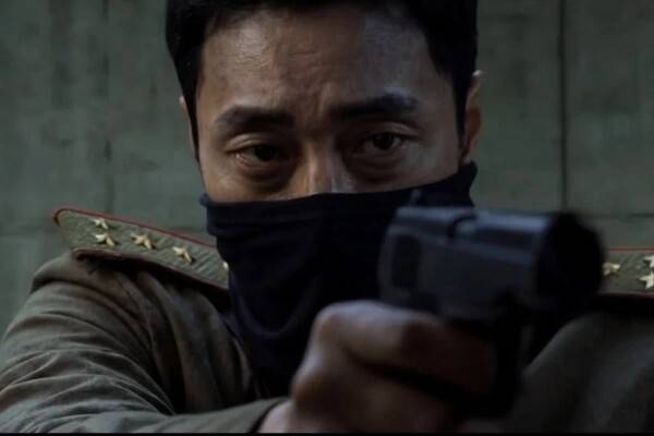 ▲드라마 '김부장' 2화 장면. 해당 장면은 AI로 제작됐다.