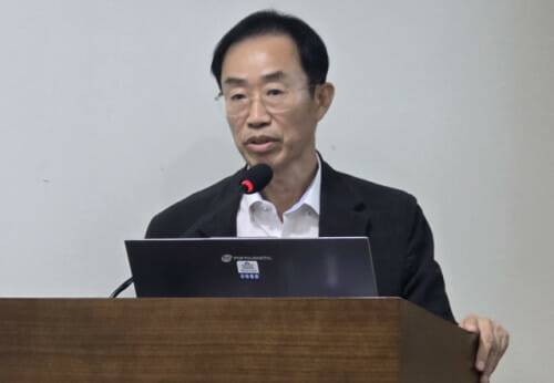 국기위치인프라협회 준비위원장을 맡은 한동수 KAIST 전산학부 교수.