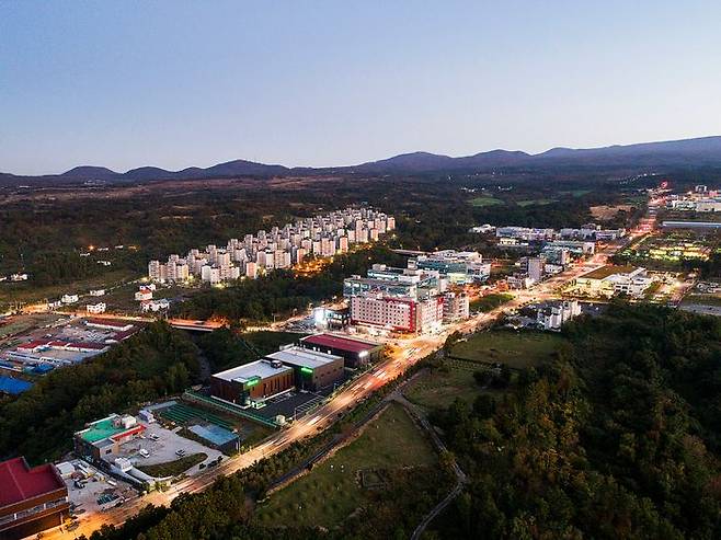 제주첨단과학기술단지 전경.ⓒJDC
