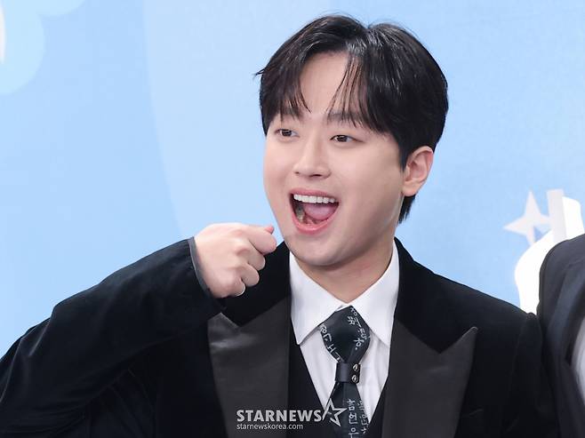 (서울=뉴스1) 권현진 기자 = ‘신상출시 편스토랑’ 이찬원이 20일 서울 영등포구 KBS홀에서 열린 ‘2025 KBS 연예대상’에 참석해 포즈를 취하고 있다. 2025.12.20/뉴스1 Copyright (C) 뉴스1. All rights reserved. 무단 전재 및 재배포, AI학습 이용 금지. /사진=(서울=뉴스1) 권현진 기자
