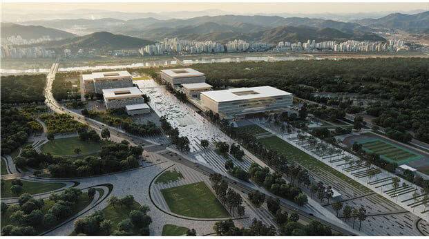 지난 5월 공개된 국회 세종의사당 설계공모 당선작 모습. (사진=강준현 의원실 제공)