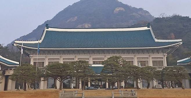 청와대 전경. 연합뉴스