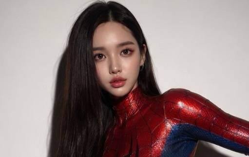 ‘일본 배드민턴 국가대표 출신’ 아라키 아카네(30)가 인공지능(AI)으로 제작한 것 같은 미모로 화제를 모았다. [사진출처 = 인스타그램[