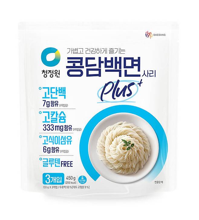 대상 청정원 '콩담백면 플러스'. (사진=대상 제공) *재판매 및 DB 금지